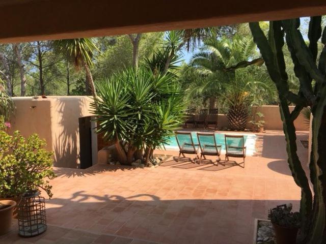 Casa Muro Luxury Villa Cala Saona Bagian luar foto