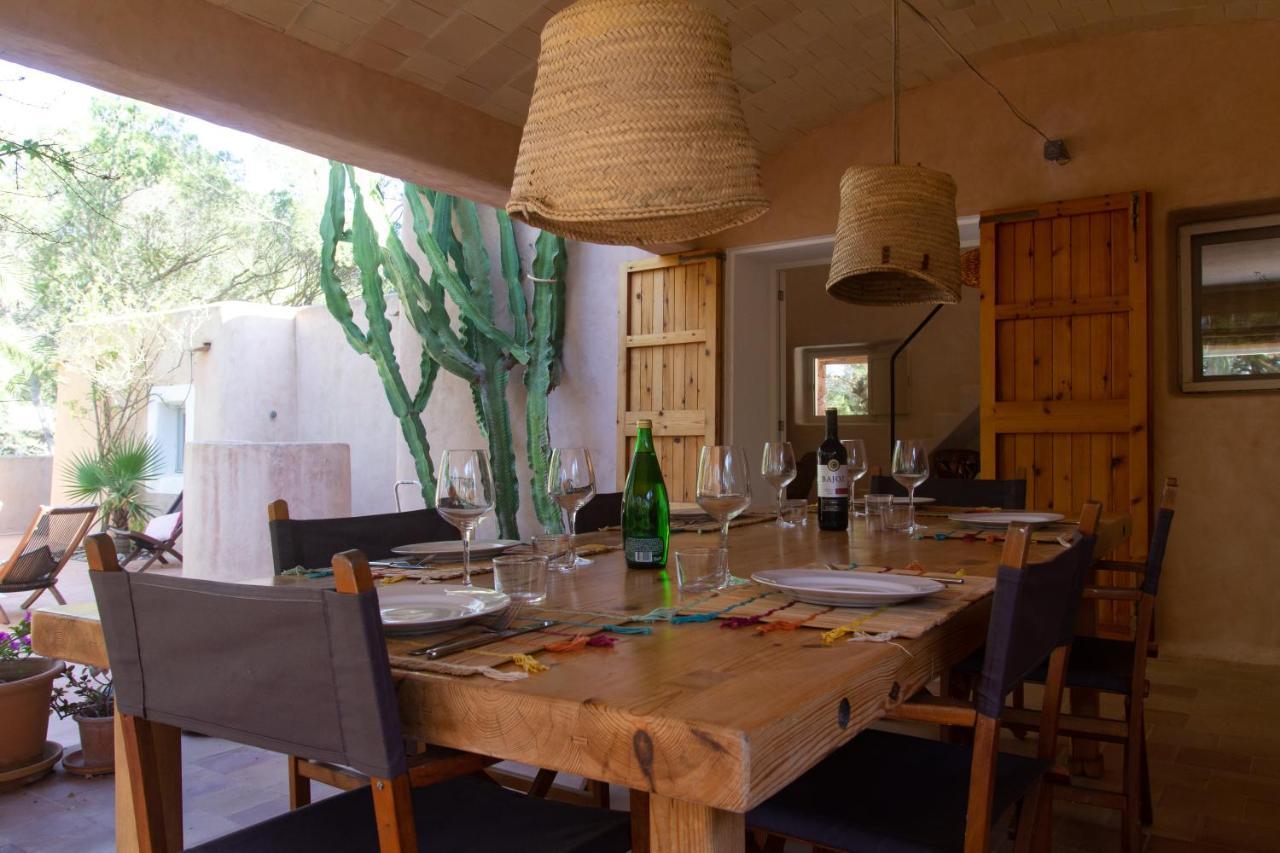 Casa Muro Luxury Villa Cala Saona Bagian luar foto