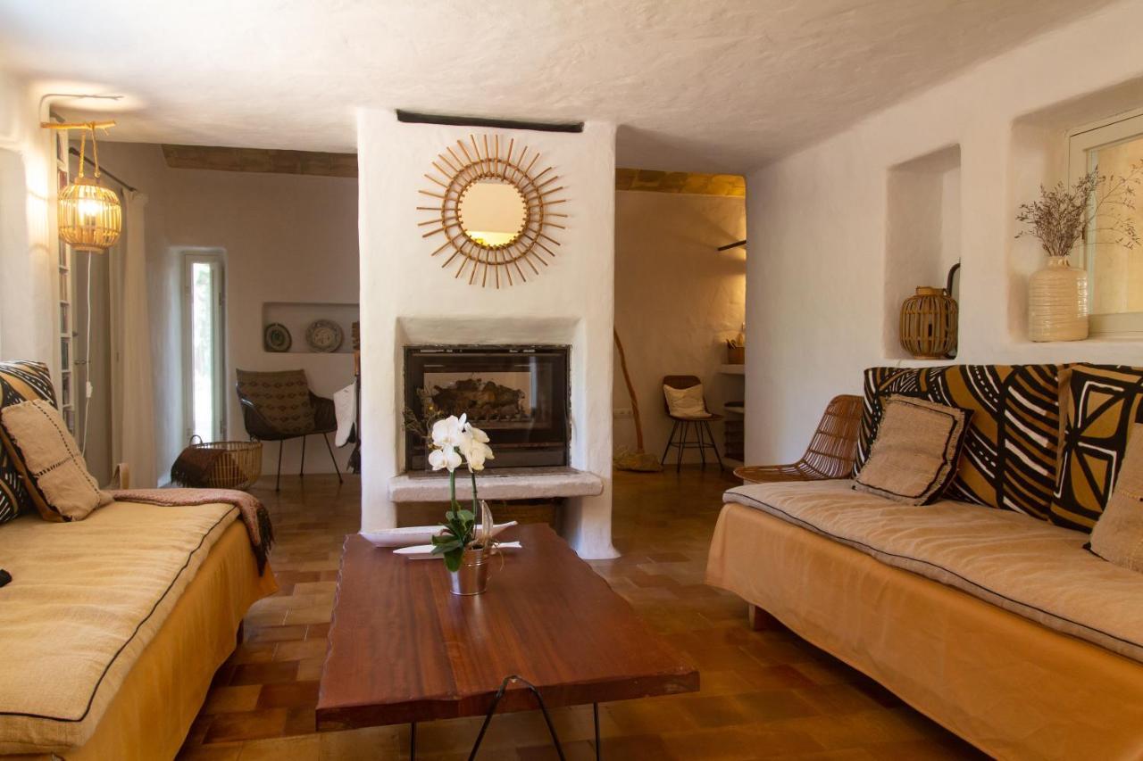 Casa Muro Luxury Villa Cala Saona Bagian luar foto
